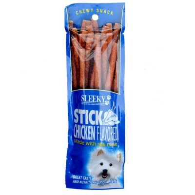 Sleeky Stick Chicken Flavoured Chewy Snack For Dogs 50G